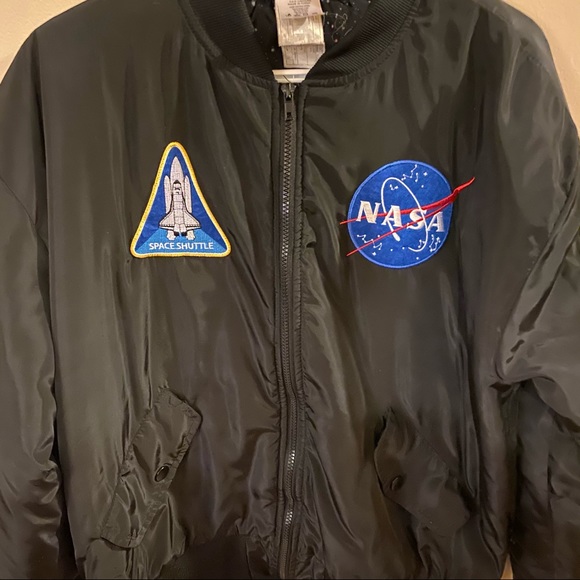 🎃 👻 Easy Halloween Adult NASA Dress Up Jacket - Picture 2 of 8
